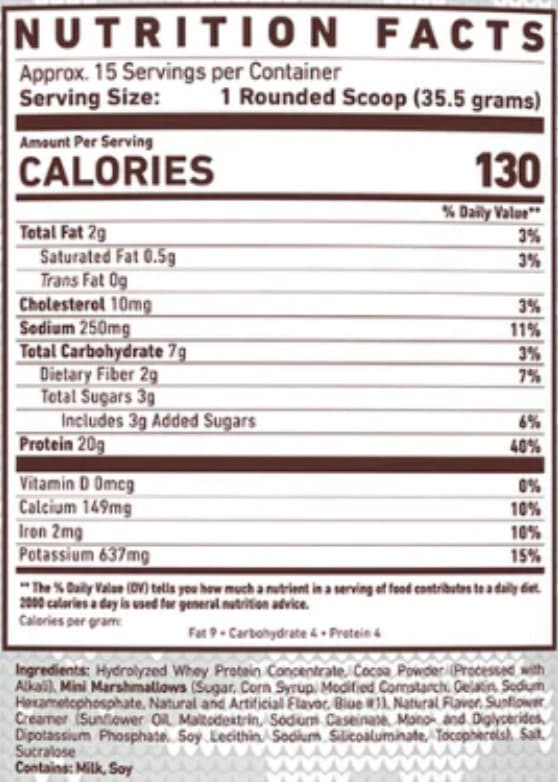 Ghost High Protein Hot Cooca Mix